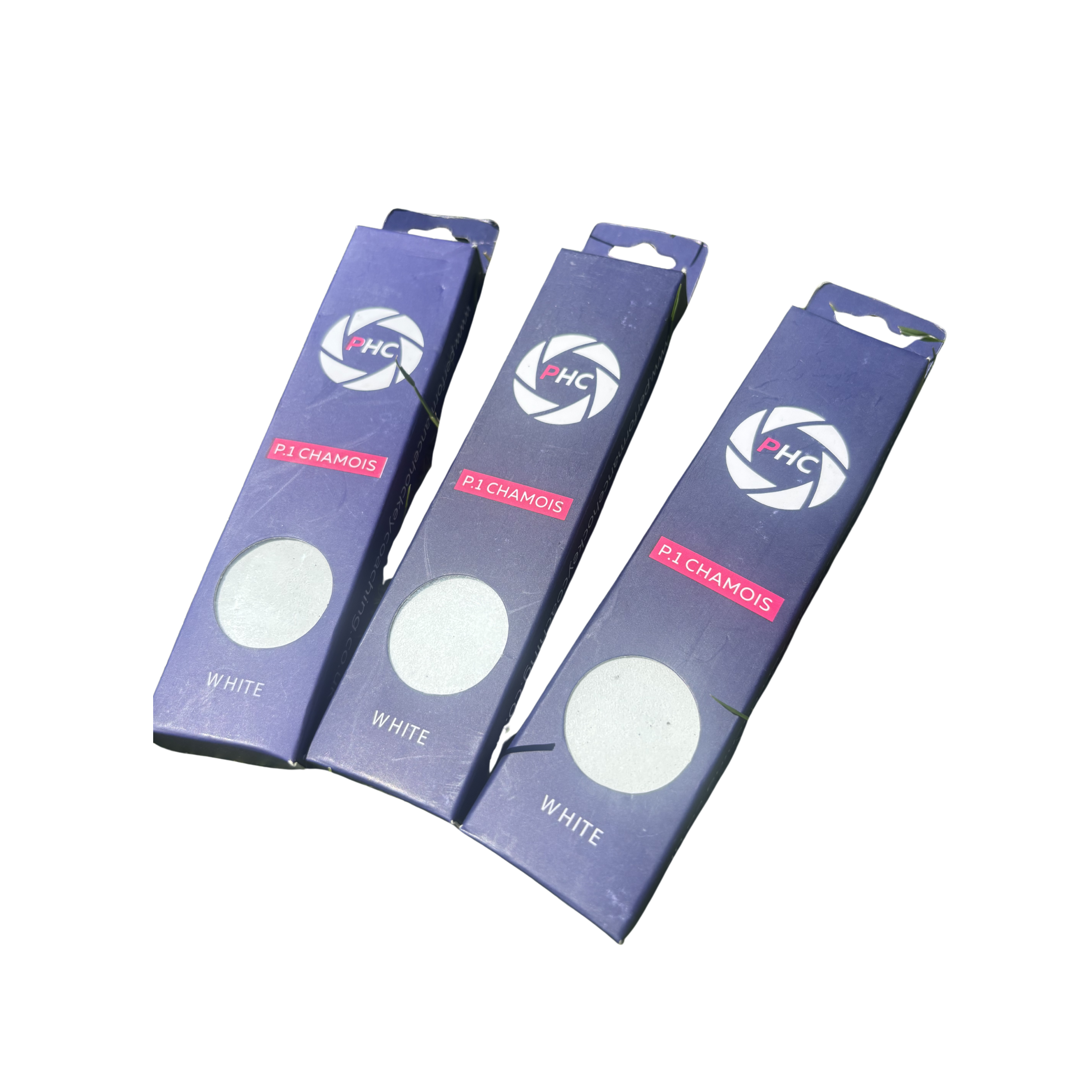 PHC 3 x White Chamois Grip